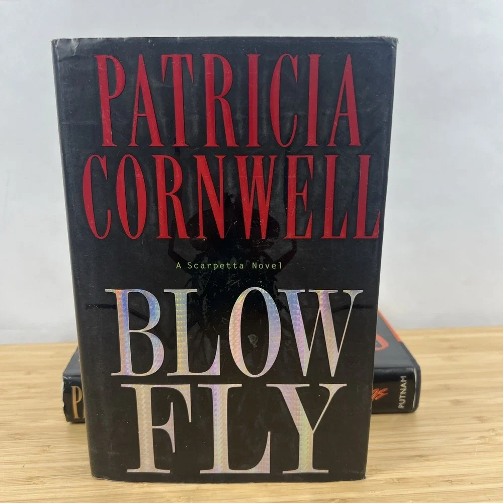 Patricia Cornwell Hardcover Book Lot 3 Blow Fly At Risk Isle of Dogs Scarpetta